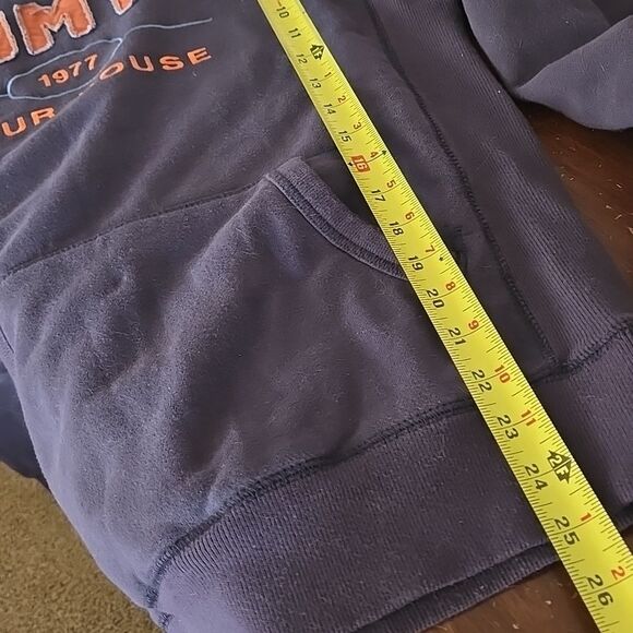 hoodie top long sleeve logo print Small Jimmys Unisex Comfy Bar Y2k Long Sleeve - Picture 13 of 16